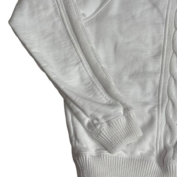 Tuckernuck White Cable Knit Sweater - Picture 4 of 7